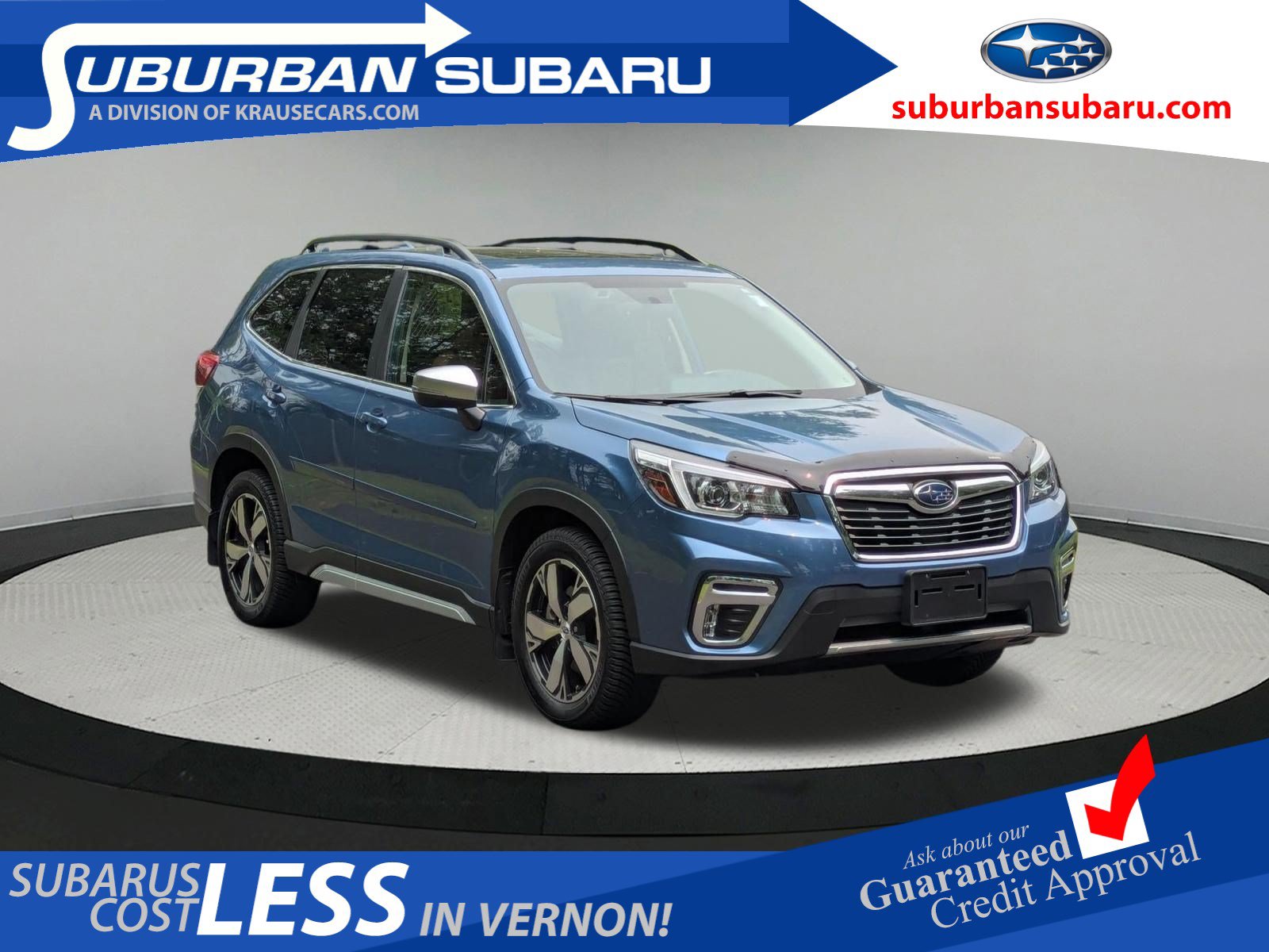 Horizon Blue Pearl 2020 Subaru Forester SUV / Crossover All-Wheel Drive Continuously Variable Transmission