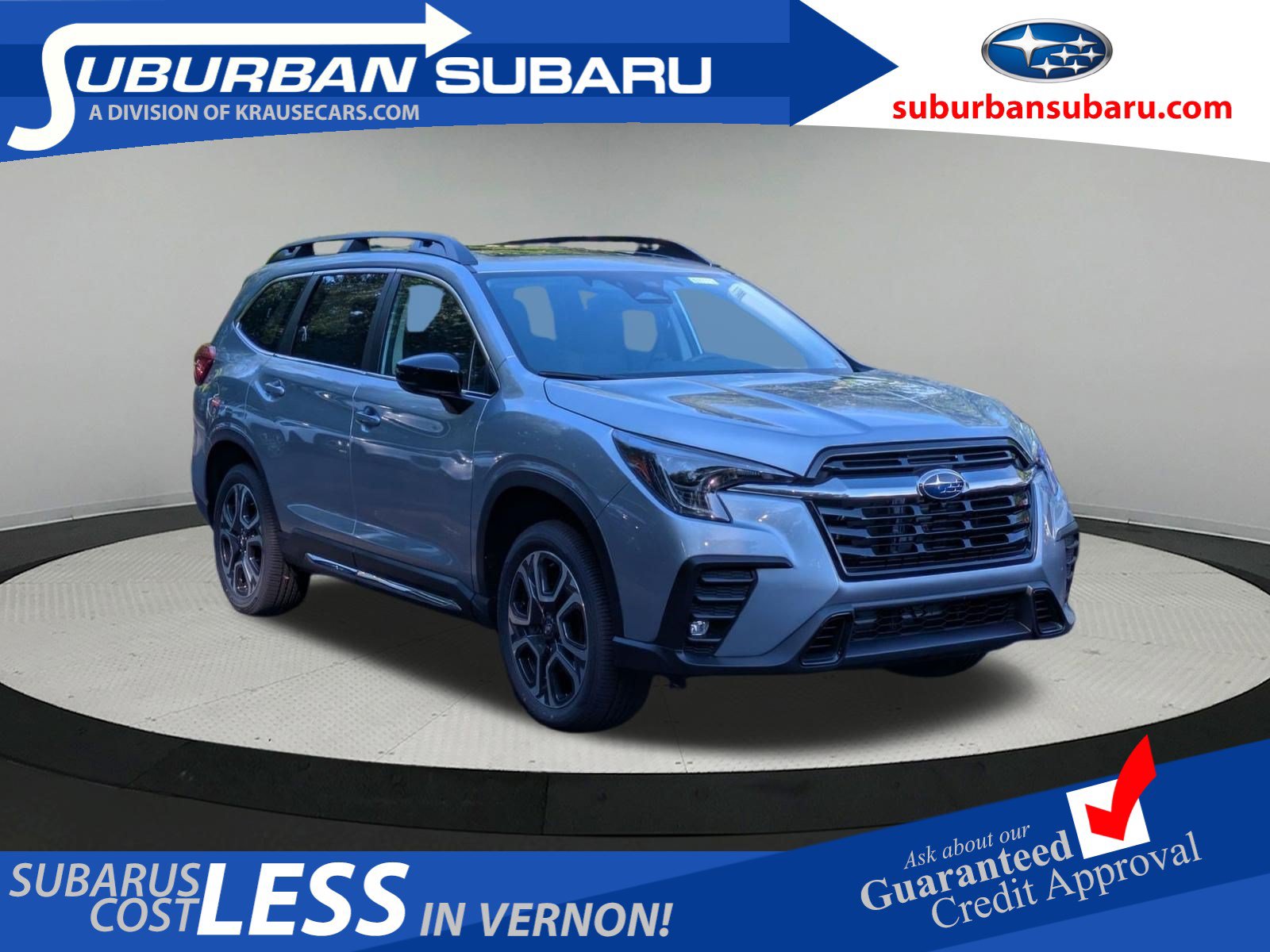 Ice Silver 2026 Subaru Ascent SUV / Crossover All-Wheel Drive Continuously Variable Transmission