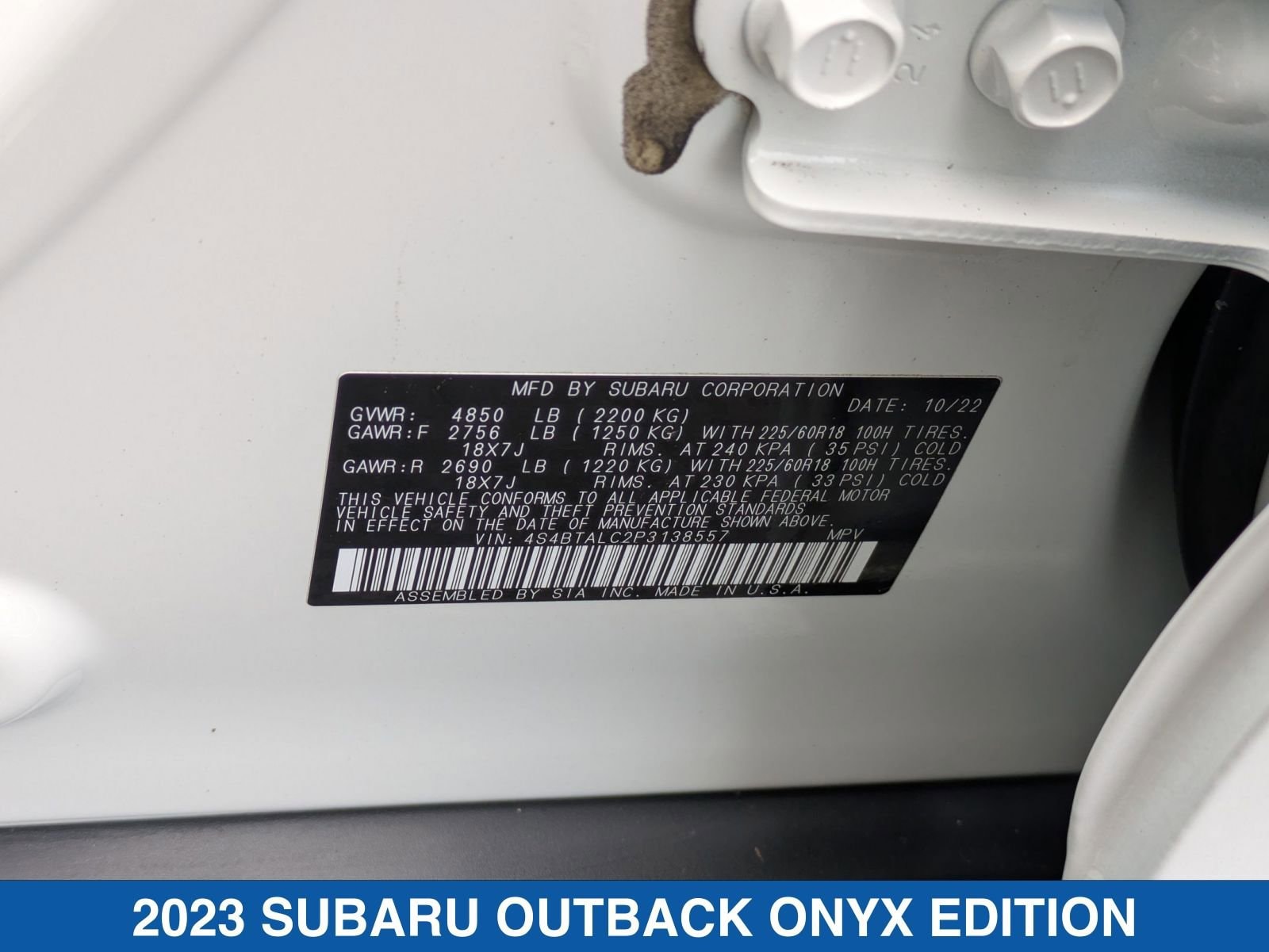 2023 Subaru Outback Onyx Edition - Photo 39