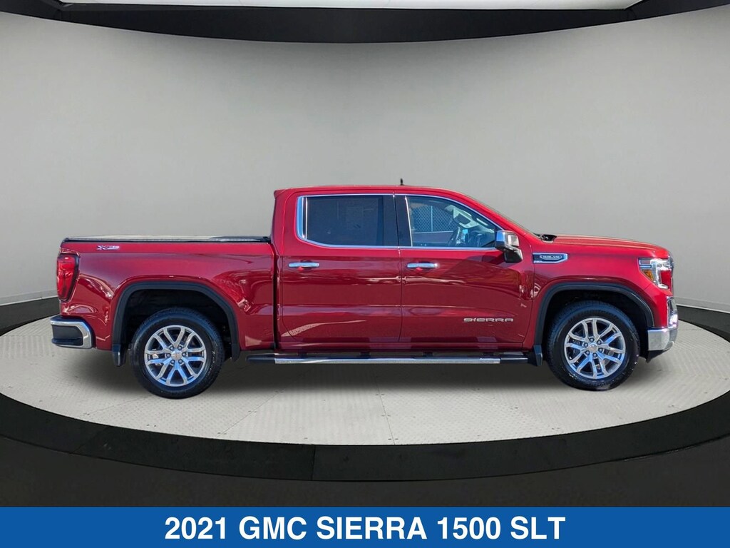 Used 2021 GMC Sierra 1500 SLT Truck Crew Cab