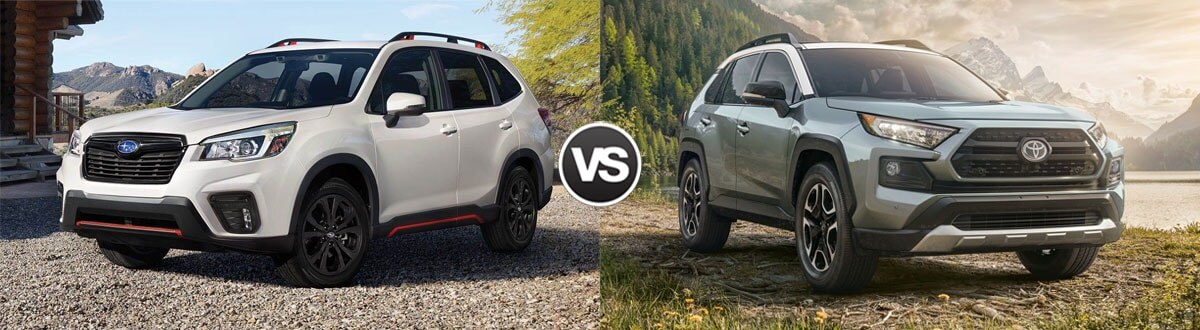 Forester vs rav4