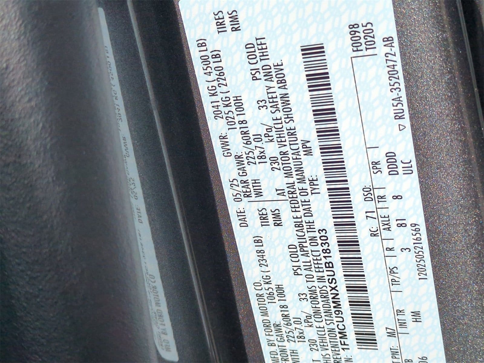 Thumbnail: 2025 Ford Escape - 34