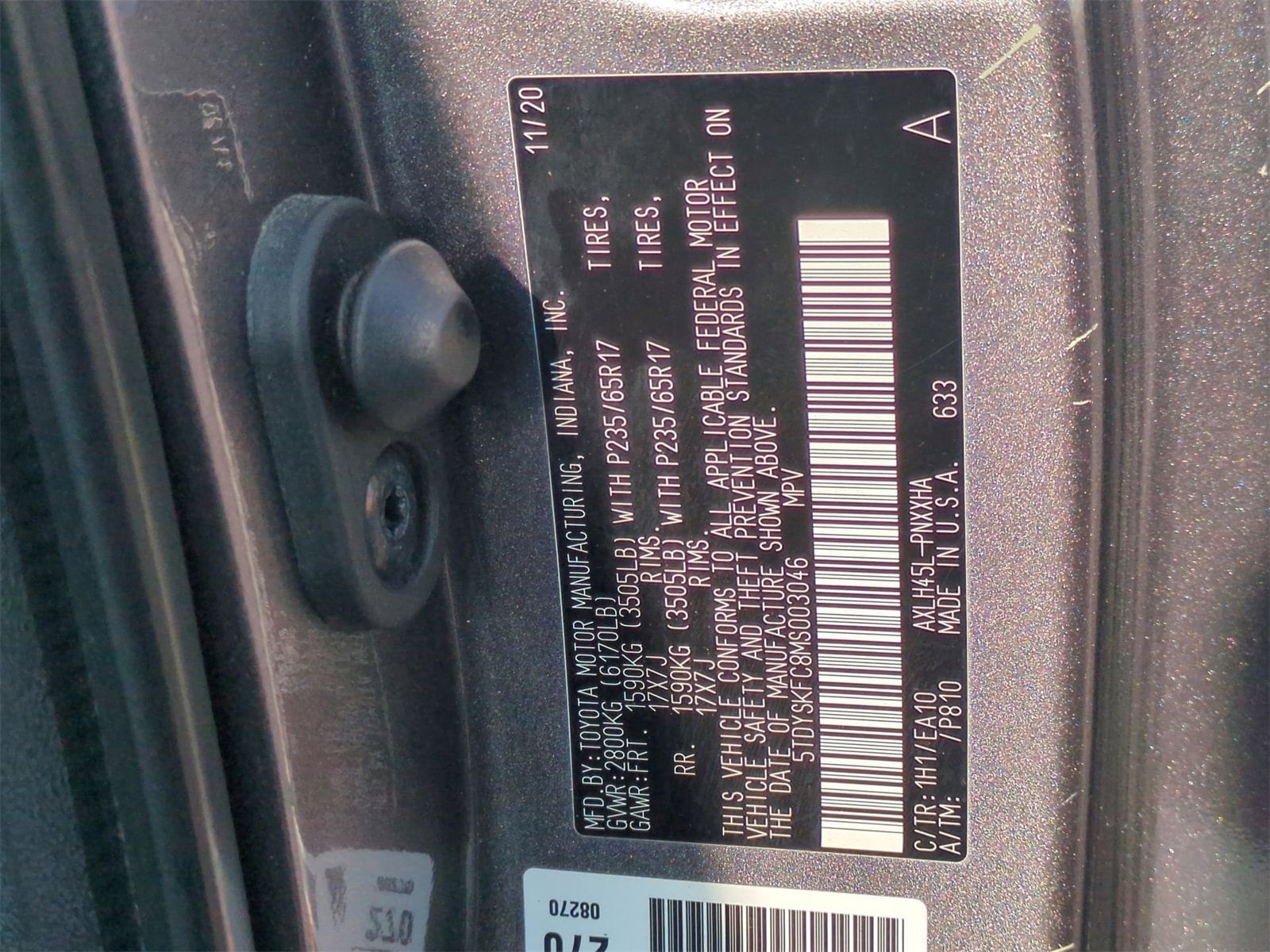 Thumbnail: 2021 Toyota Sienna - 36