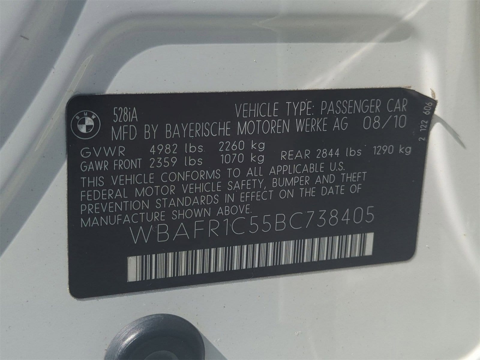 Thumbnail: 2011 BMW 5 Series - 34