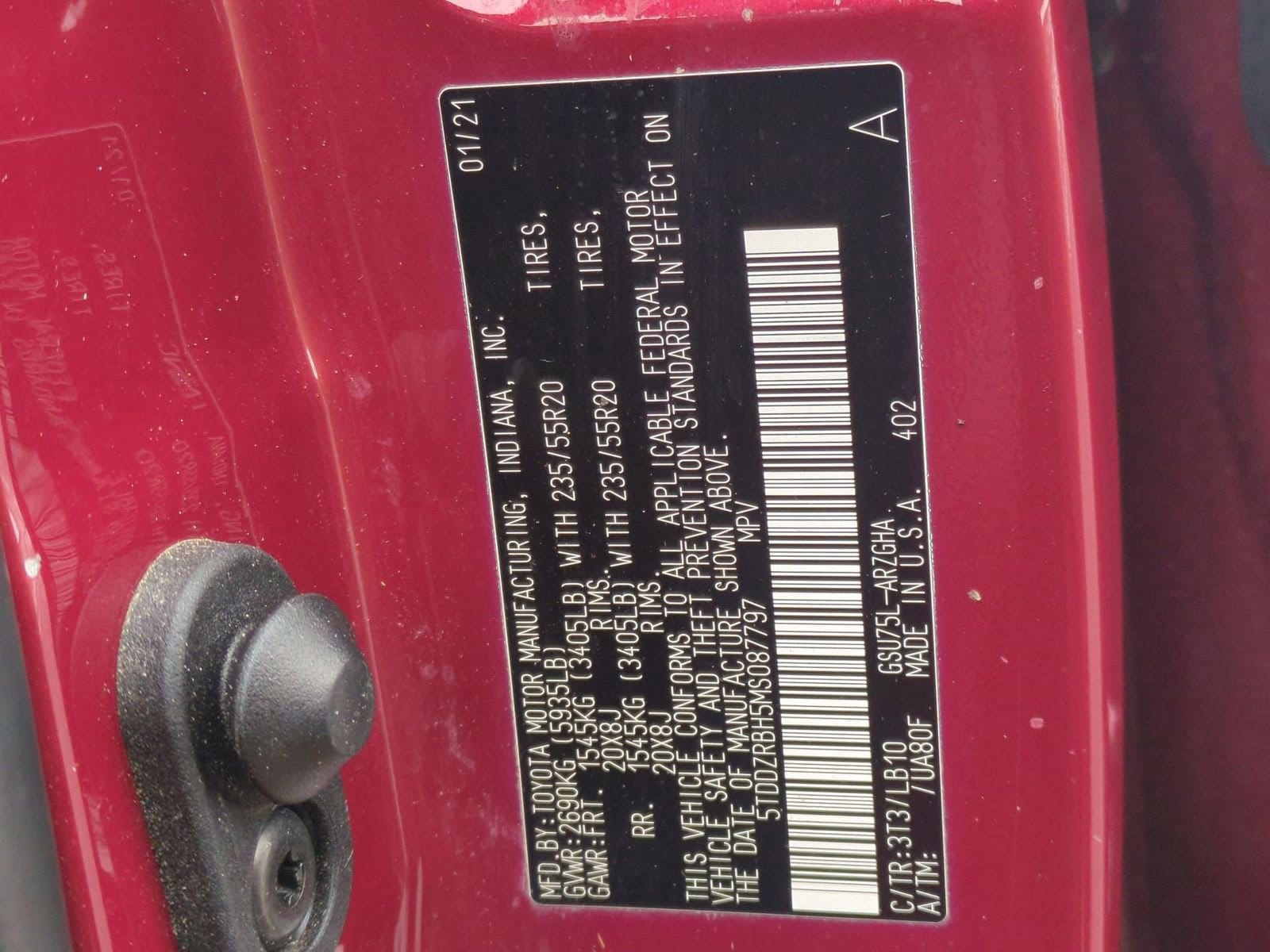 Thumbnail: 2021 Toyota Highlander - 39