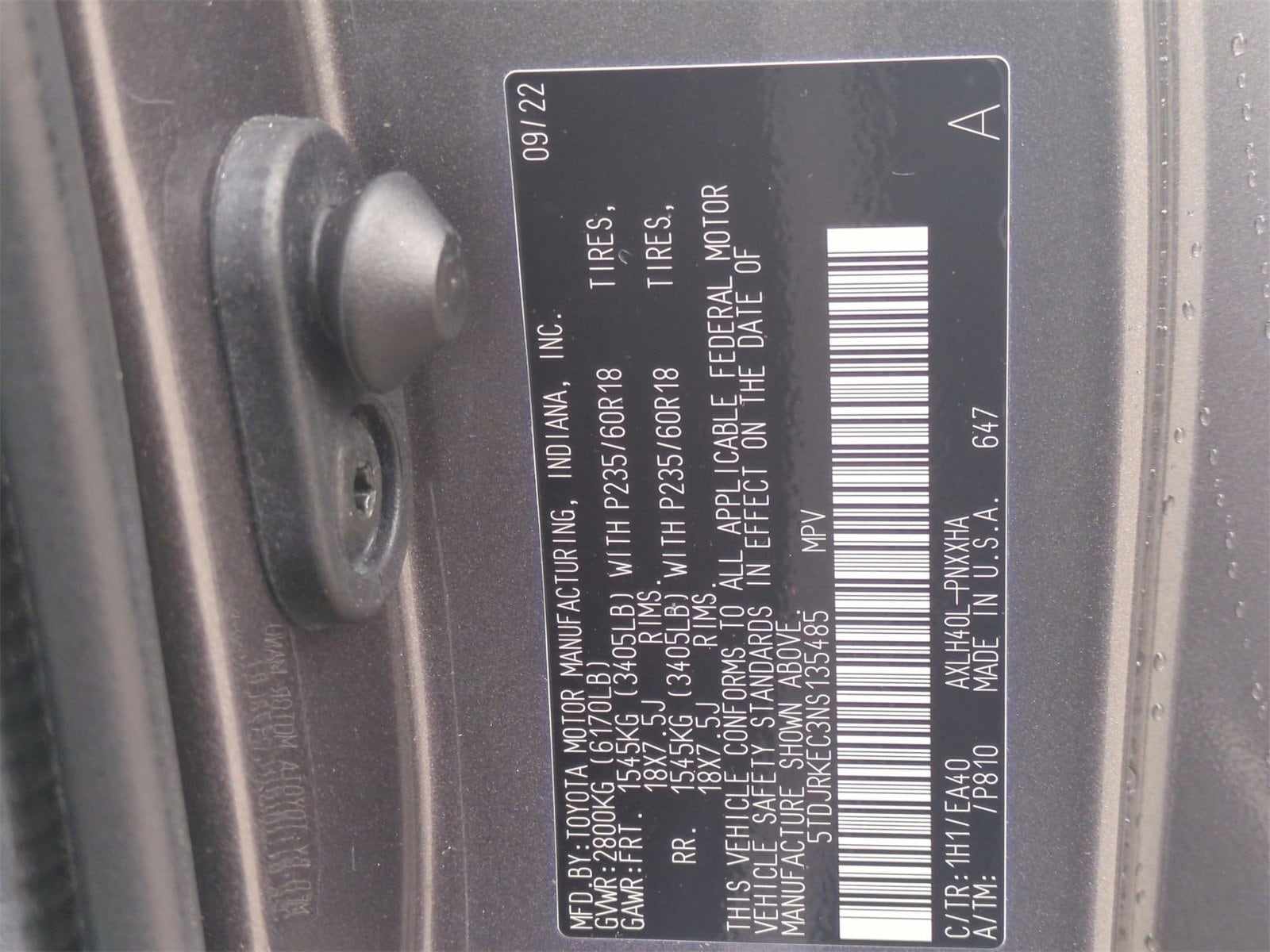 Thumbnail: 2022 Toyota Sienna - 39