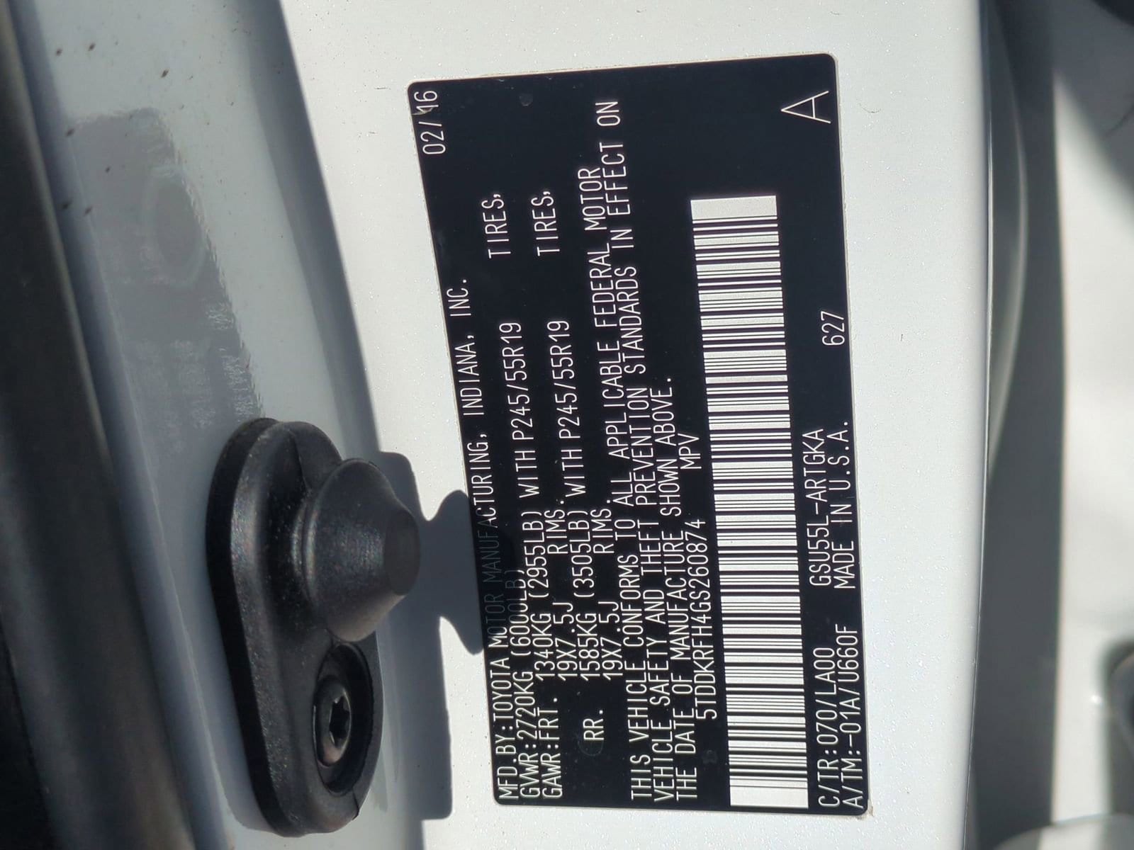 Thumbnail: 2016 Toyota Highlander - 38