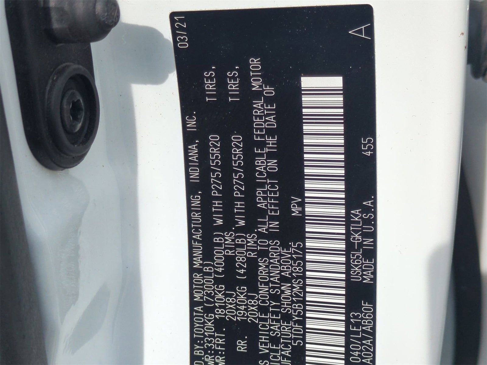 Thumbnail: 2021 Toyota Sequoia - 39