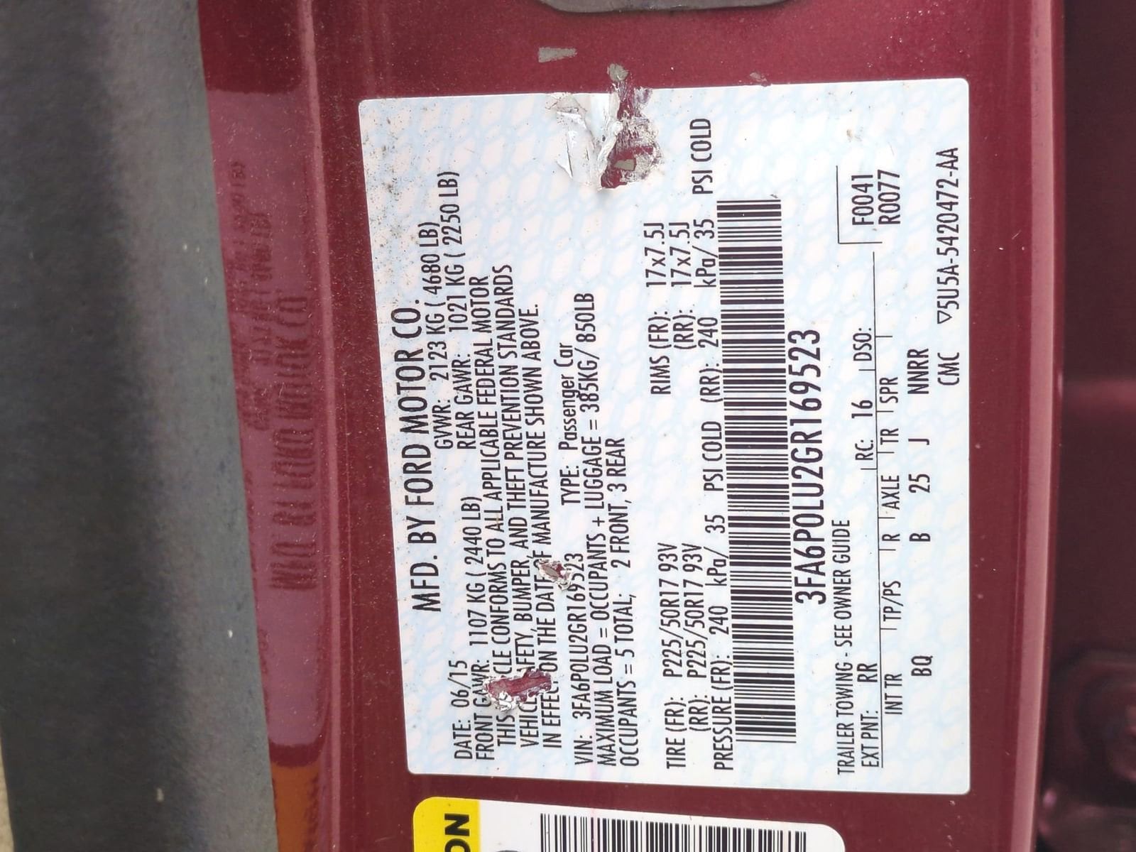 Thumbnail: 2016 Ford Fusion - 35