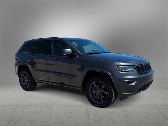 Used 2021 Jeep Grand Cherokee 80th Edition with VIN 1C4RJFBG9MC840722 for sale in Farmington, MI