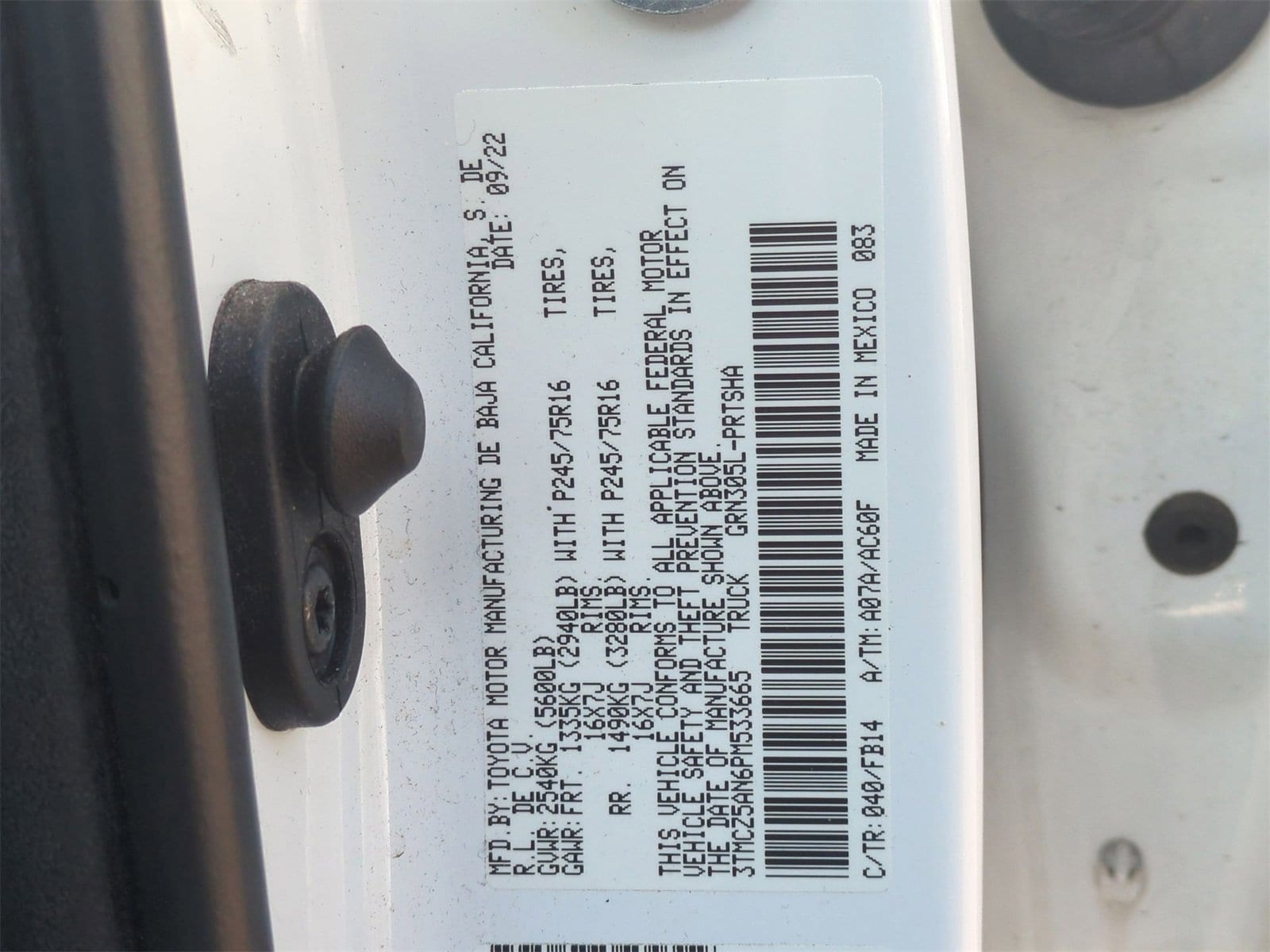 Thumbnail: 2023 Toyota Tacoma - 35