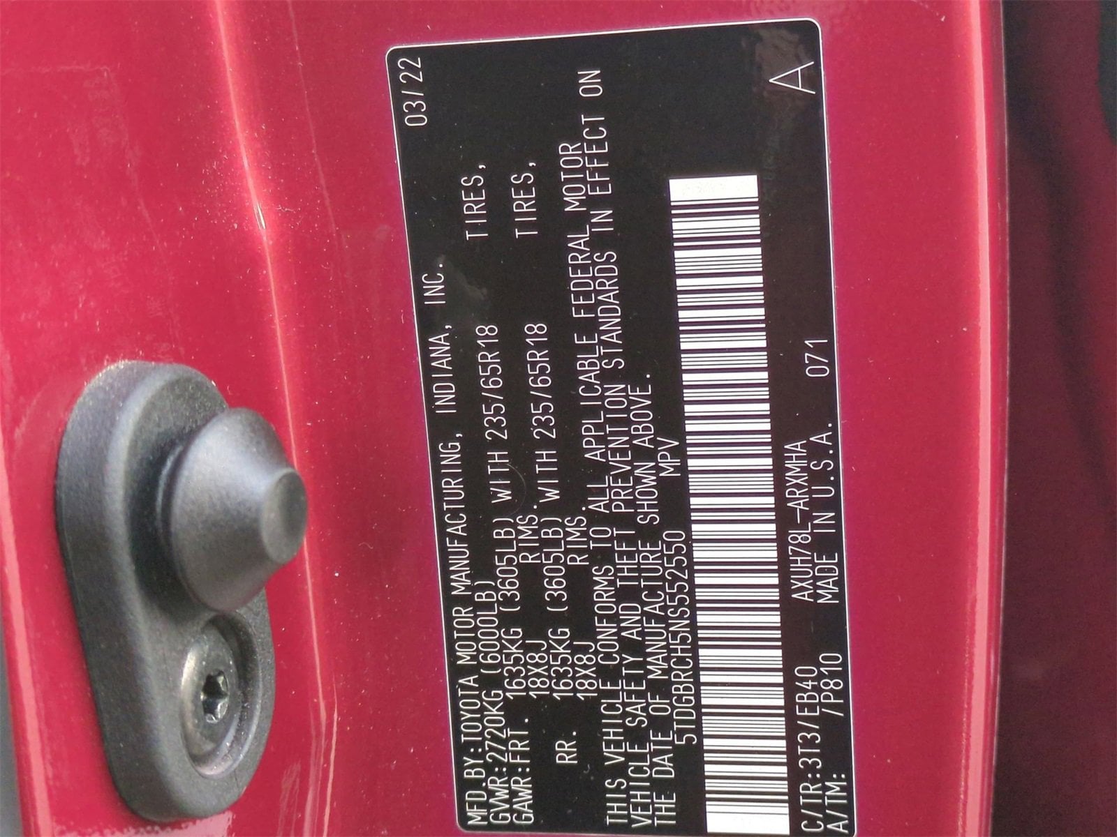 Thumbnail: 2022 Toyota Highlander - 35