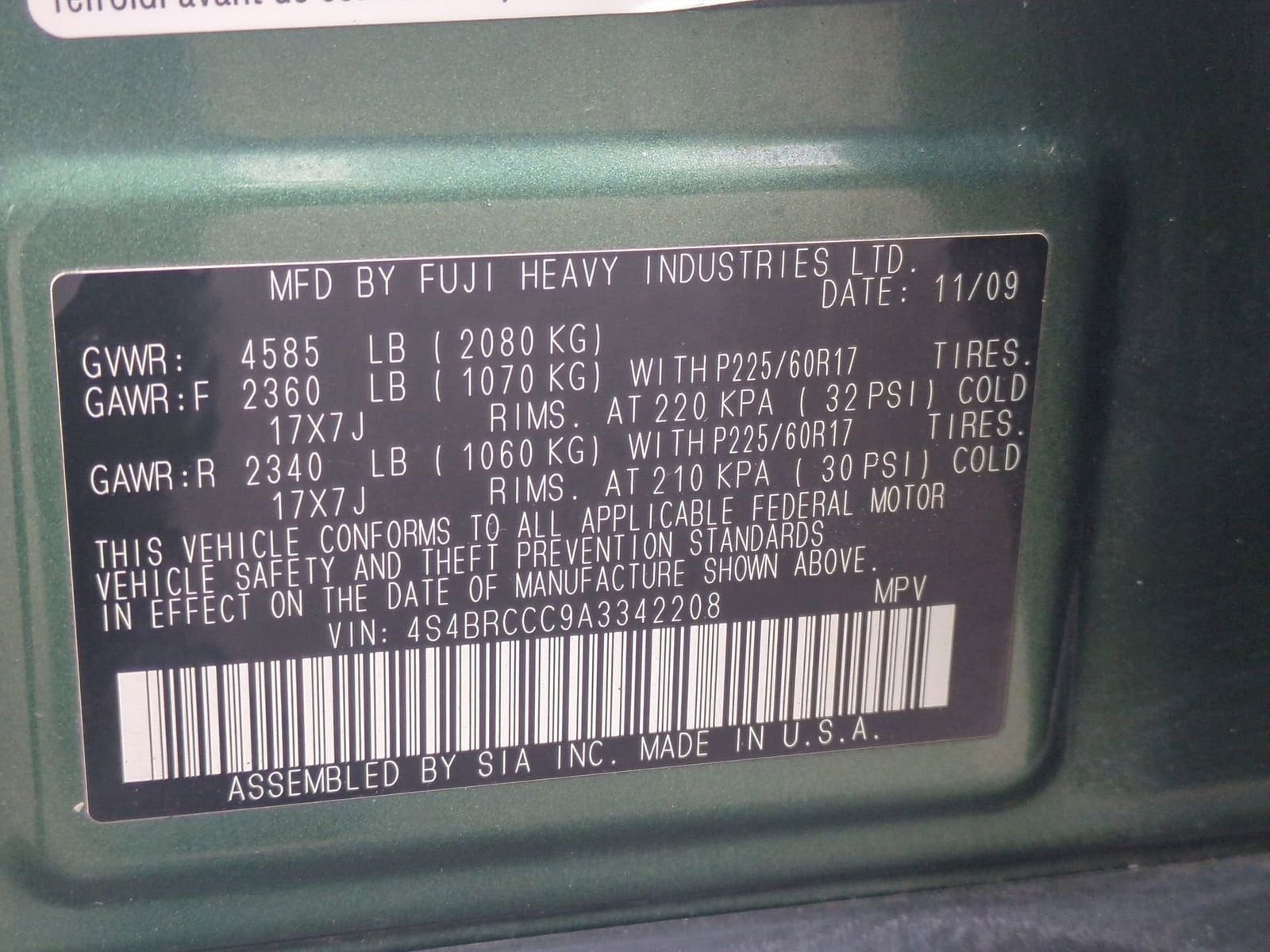 Thumbnail: 2010 Subaru Outback - 34