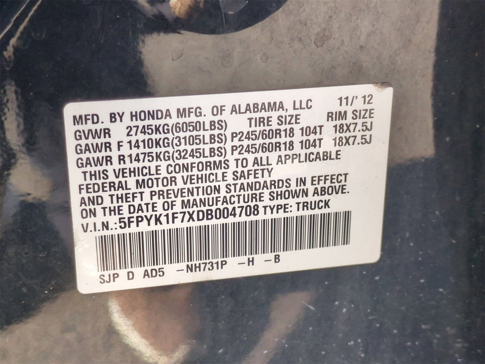 Thumbnail: 2013 Honda Ridgeline - 35