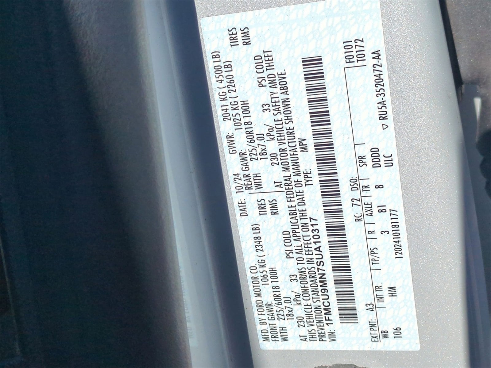 Thumbnail: 2025 Ford Escape - 34