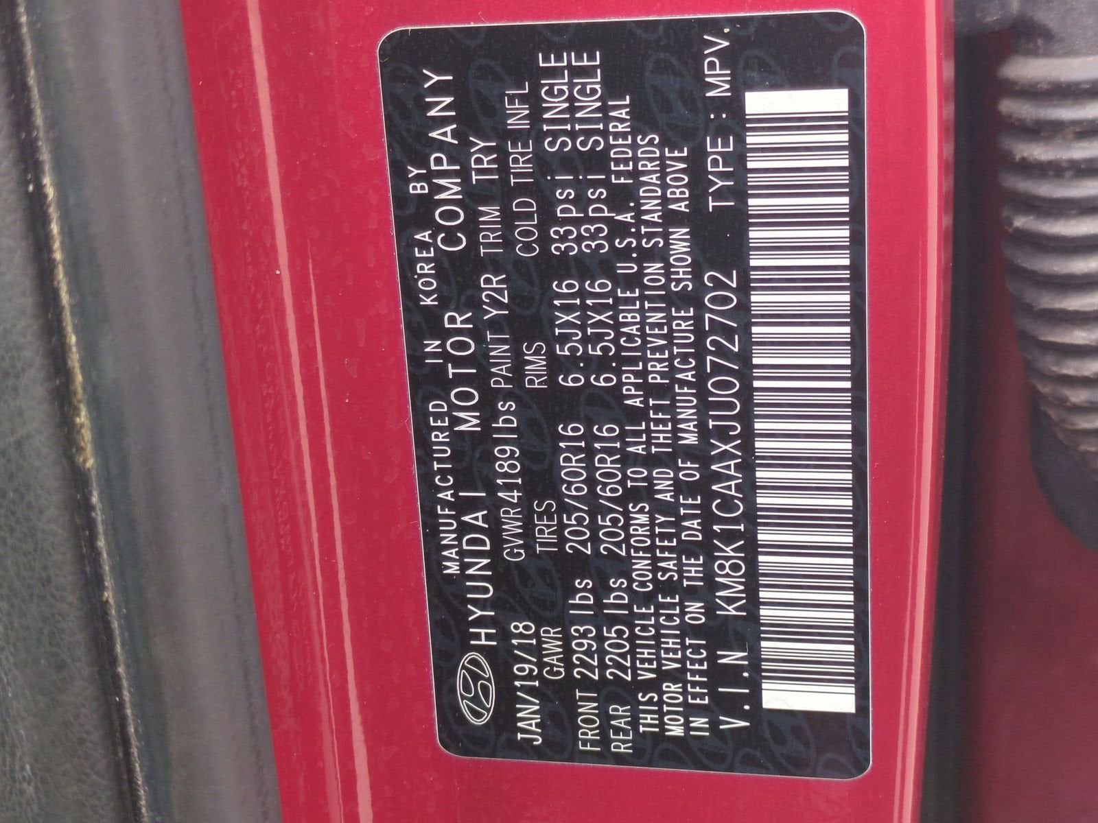 Thumbnail: 2018 Hyundai Kona - 34