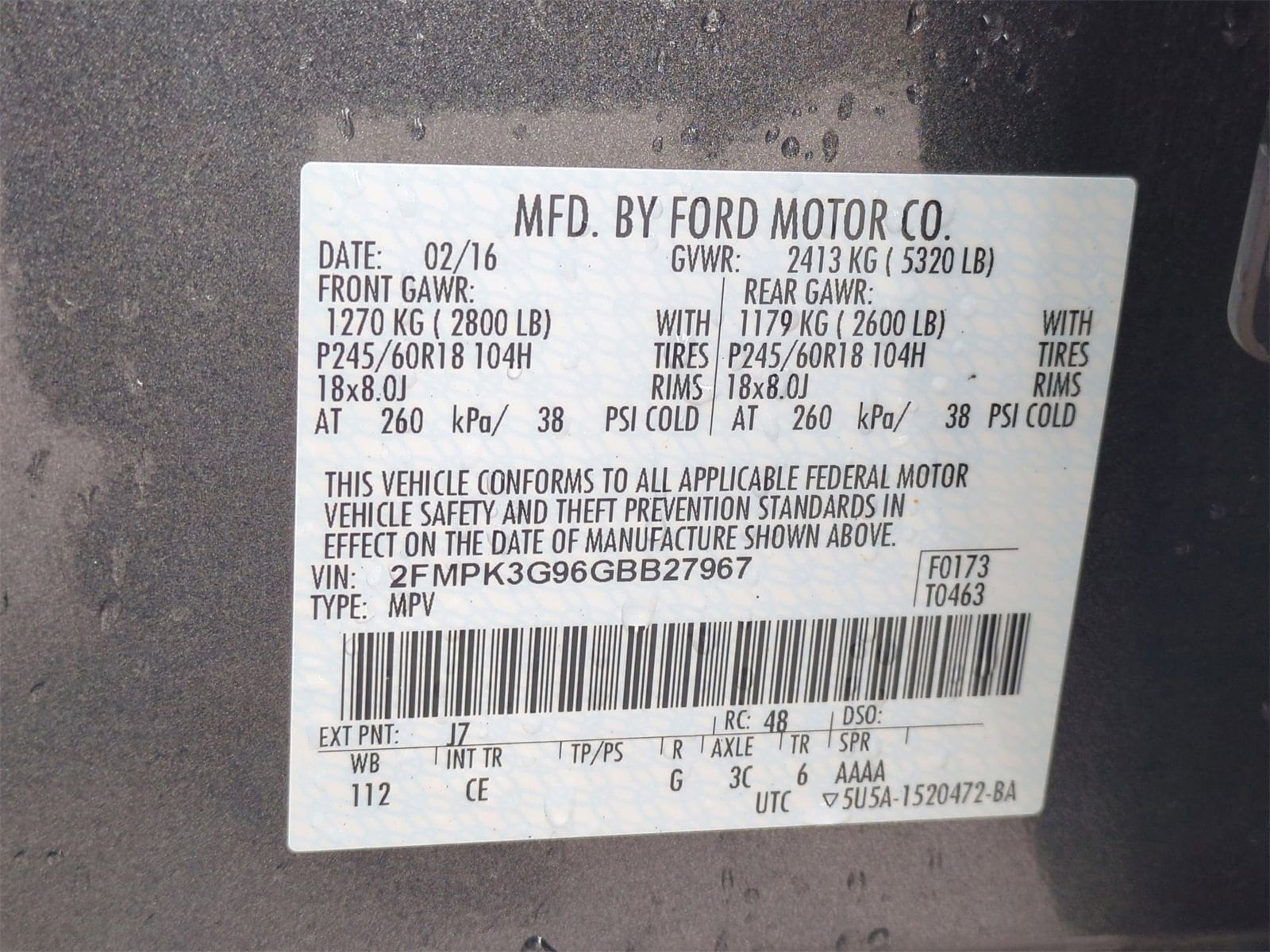 Thumbnail: 2016 Ford Edge - 34