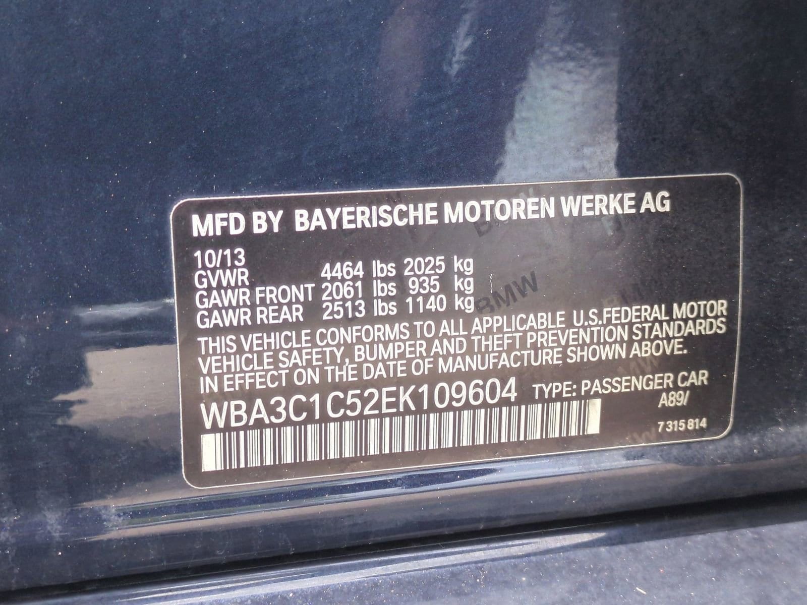 Thumbnail: 2014 BMW 3 Series - 36