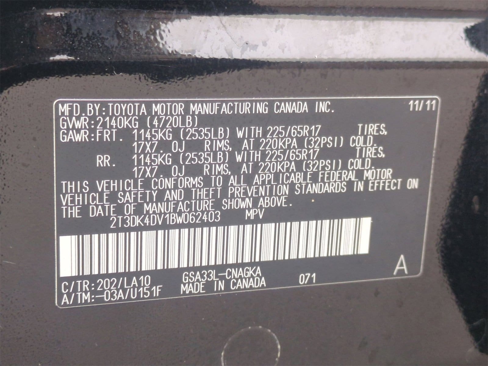 Thumbnail: 2011 Toyota RAV4 - 37