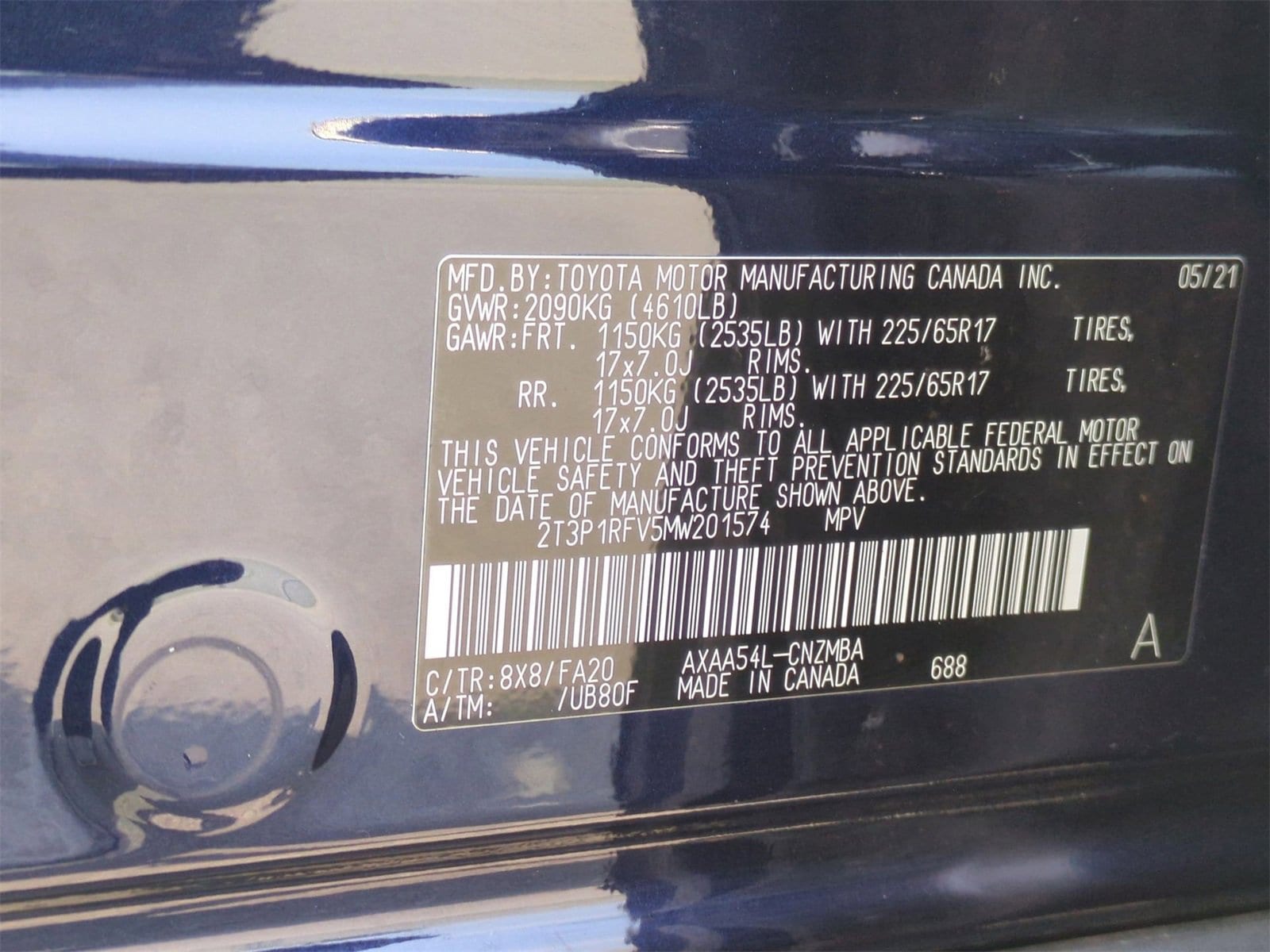 Thumbnail: 2021 Toyota RAV4 - 36