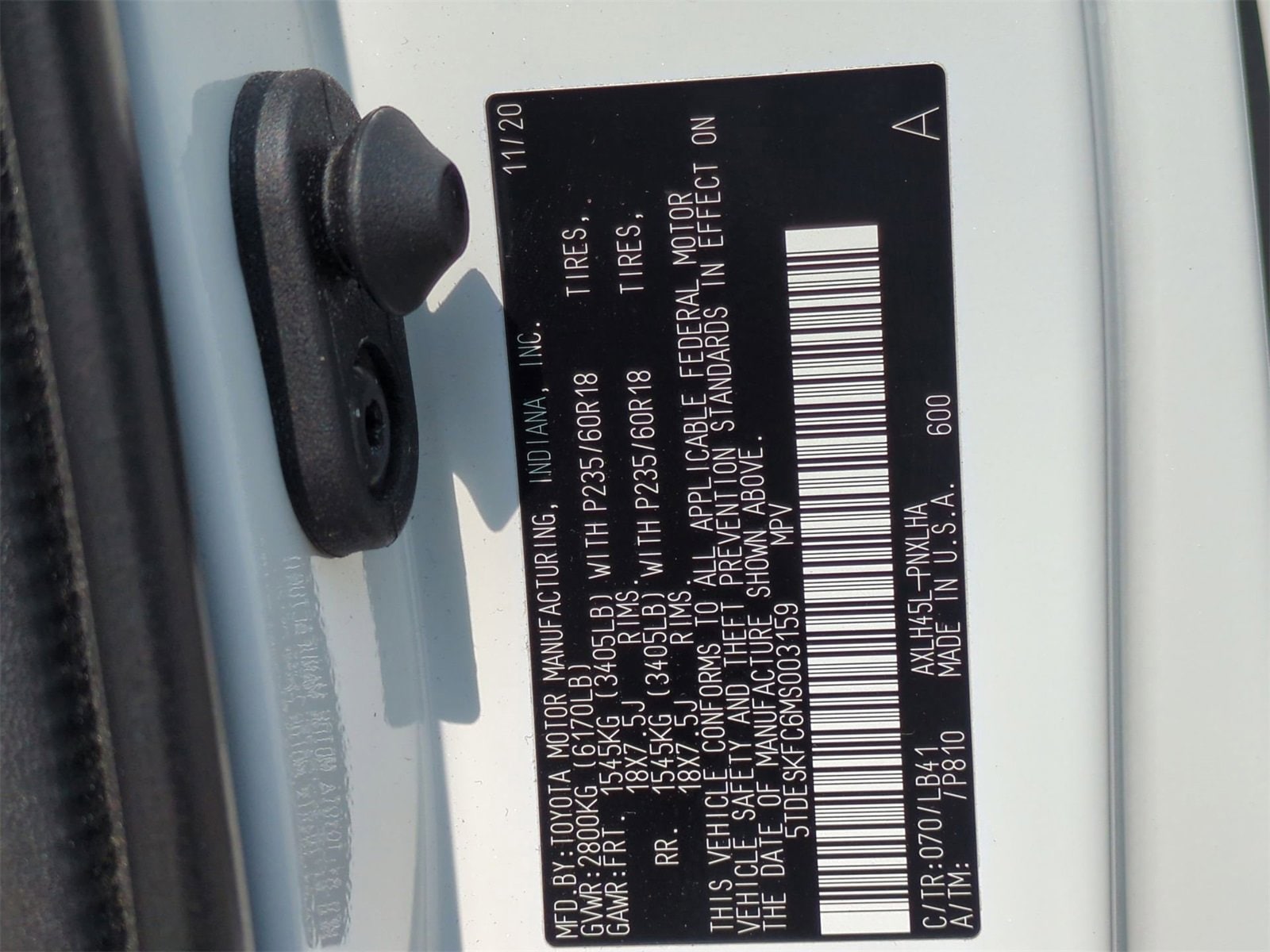 2021 Toyota Sienna Platinum 38