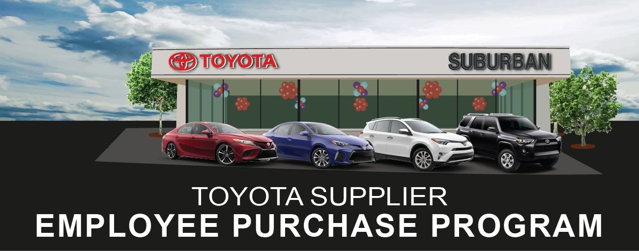 Toyota Supplier Employee Purchase Program Farmington Hills MI