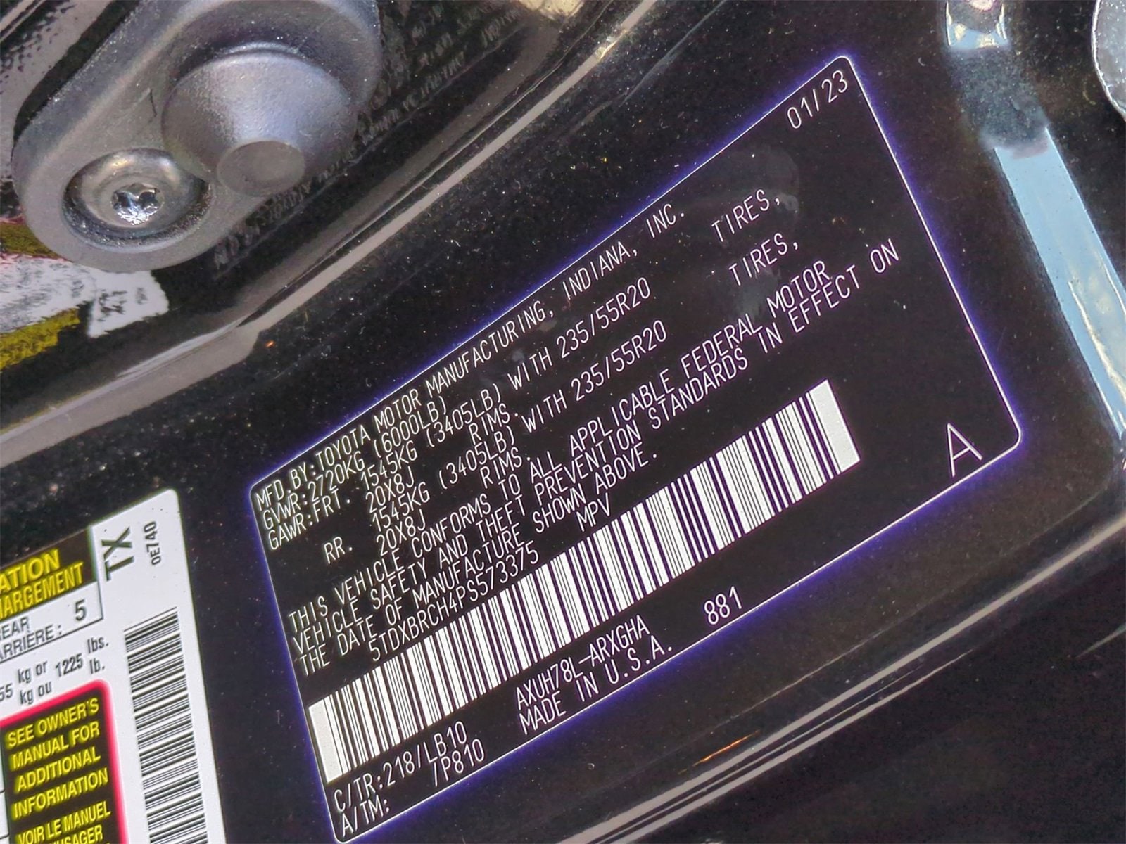 Thumbnail: 2023 Toyota Highlander - 35