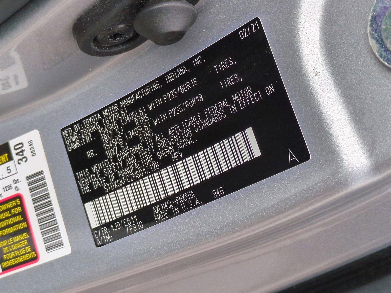 Thumbnail: 2021 Toyota Sienna - 35