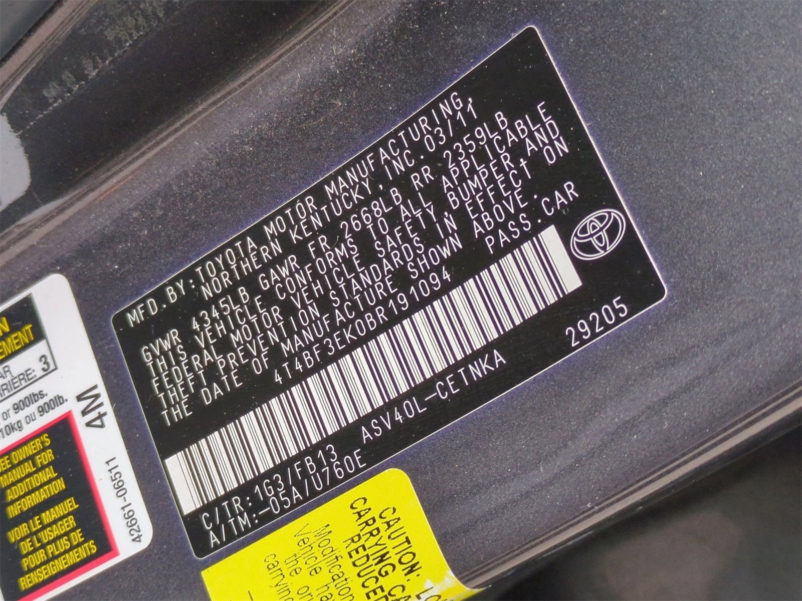Thumbnail: 2011 Toyota Camry - 28