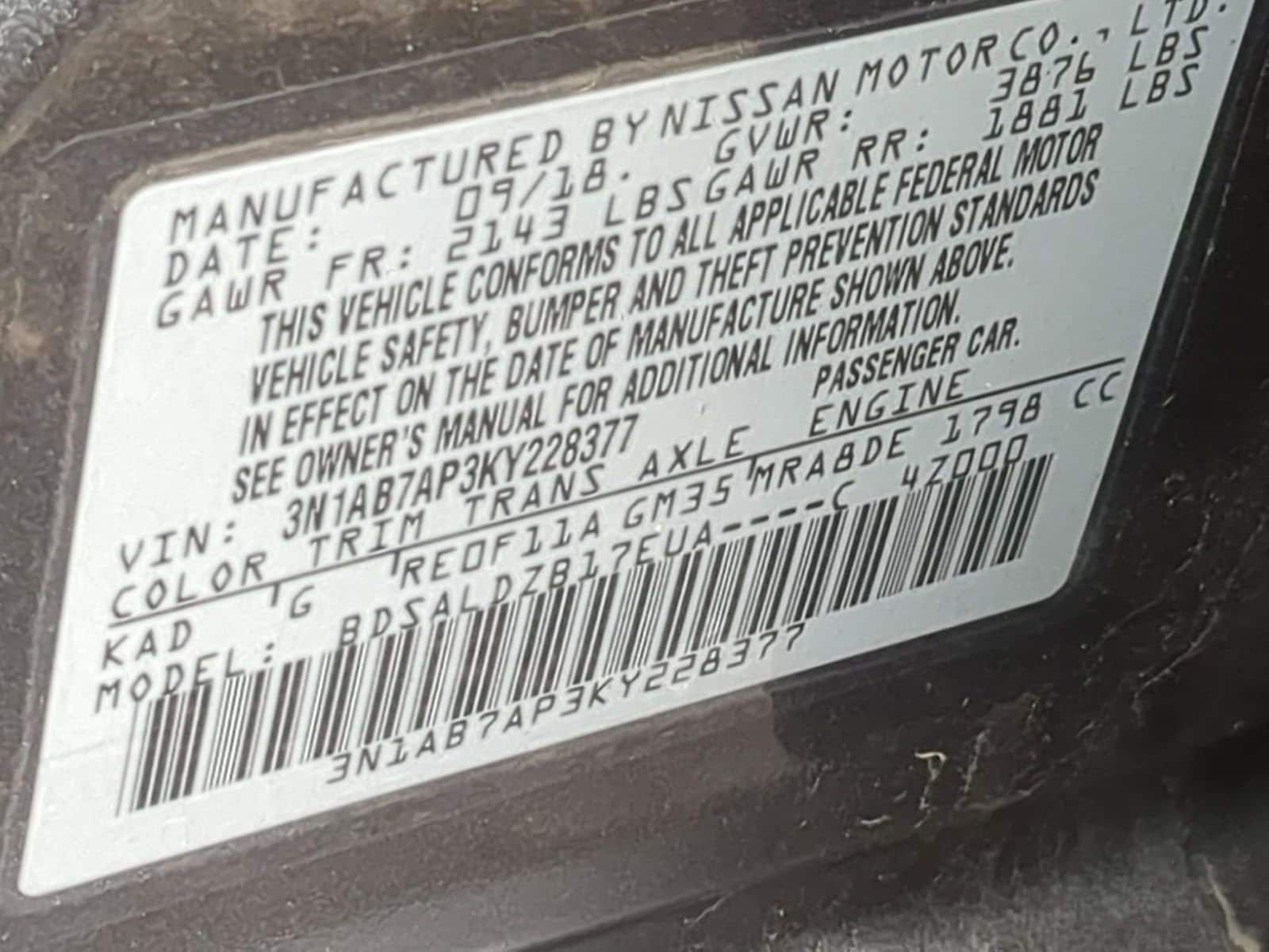 Thumbnail: 2019 Nissan Sentra - 33