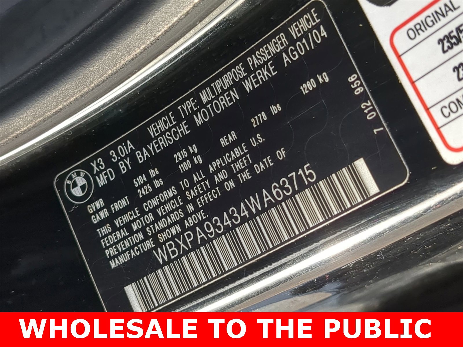 Thumbnail: 2004 BMW X3 - 33