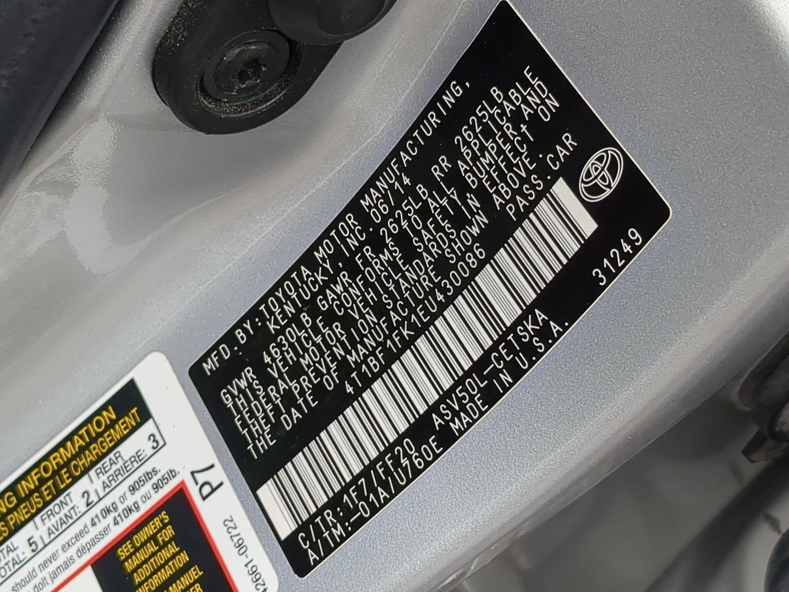 Thumbnail: 2014 Toyota Camry - 33