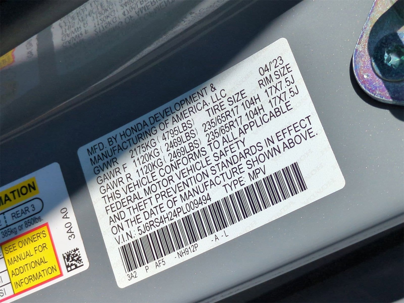 Thumbnail: 2023 Honda CR-V - 35