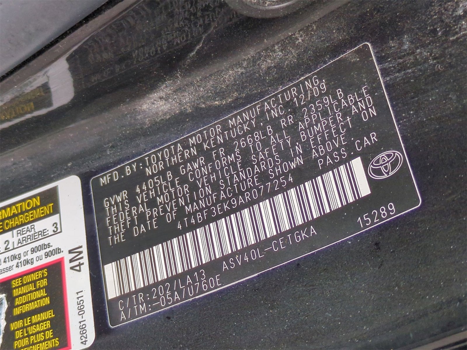Thumbnail: 2010 Toyota Camry - 36
