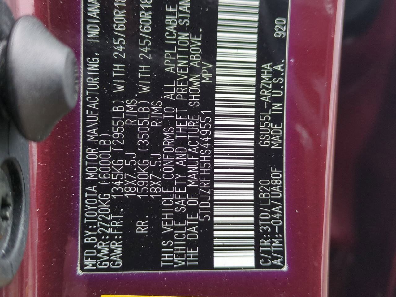 Thumbnail: 2017 Toyota Highlander - 36