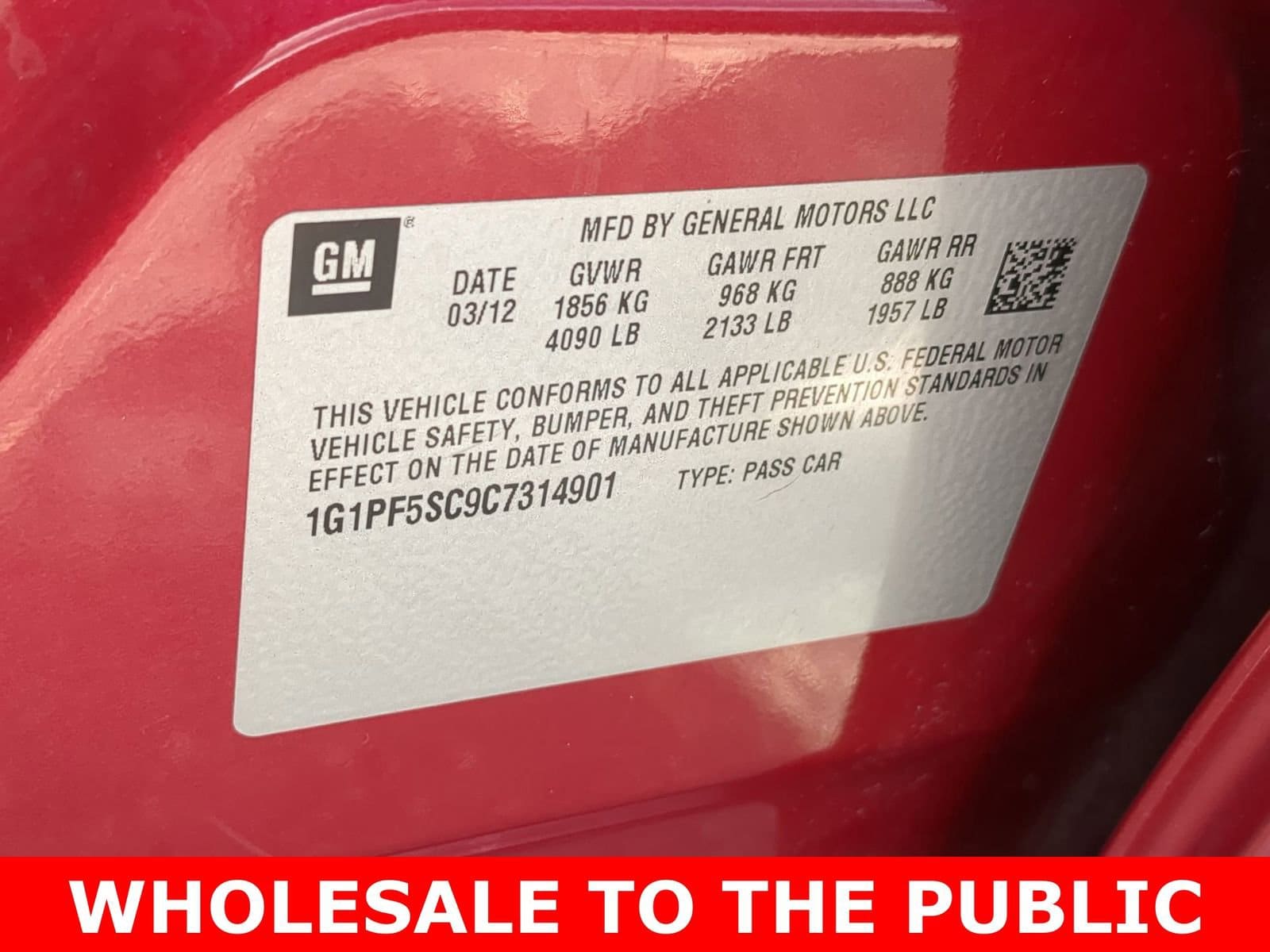 Thumbnail: 2012 Chevrolet Cruze - 38