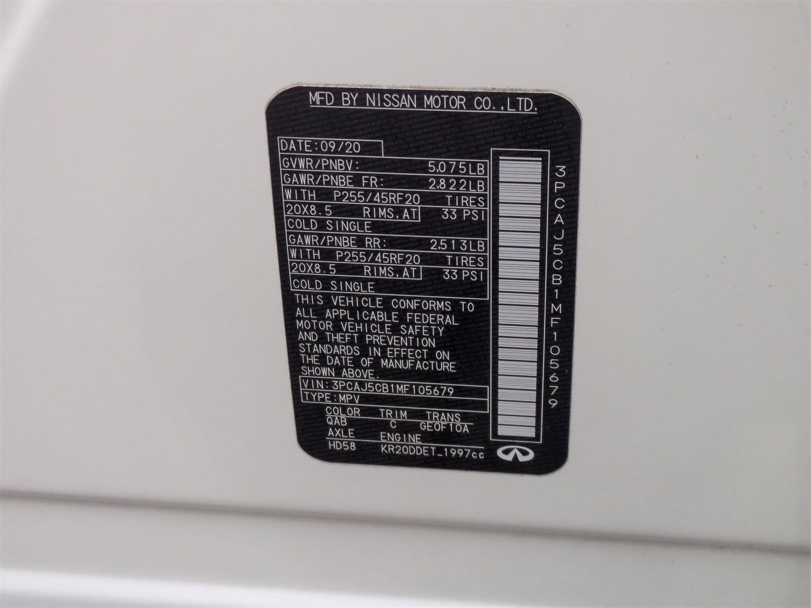 Thumbnail: 2021 INFINITI QX50 - 37