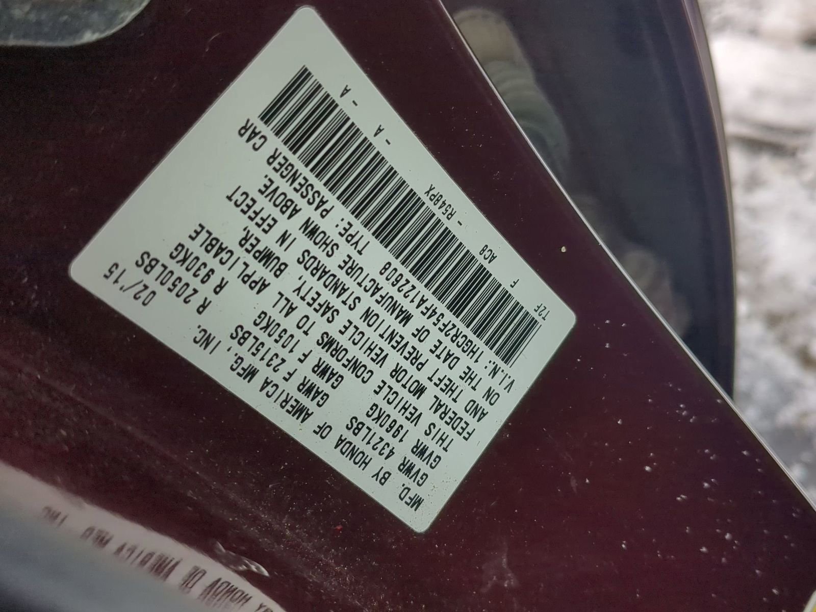 Thumbnail: 2015 Honda Accord - 41