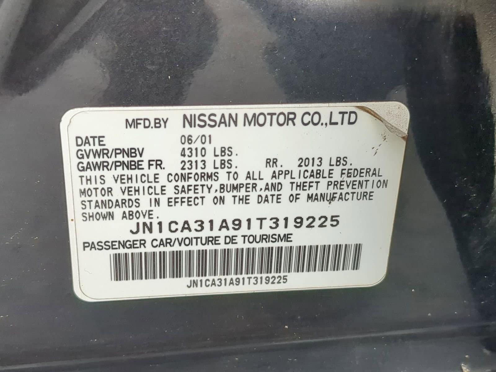 Thumbnail: 2001 Nissan Maxima - 30