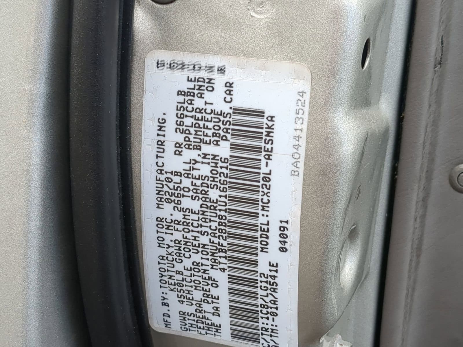 Thumbnail: 2001 Toyota Avalon - 31