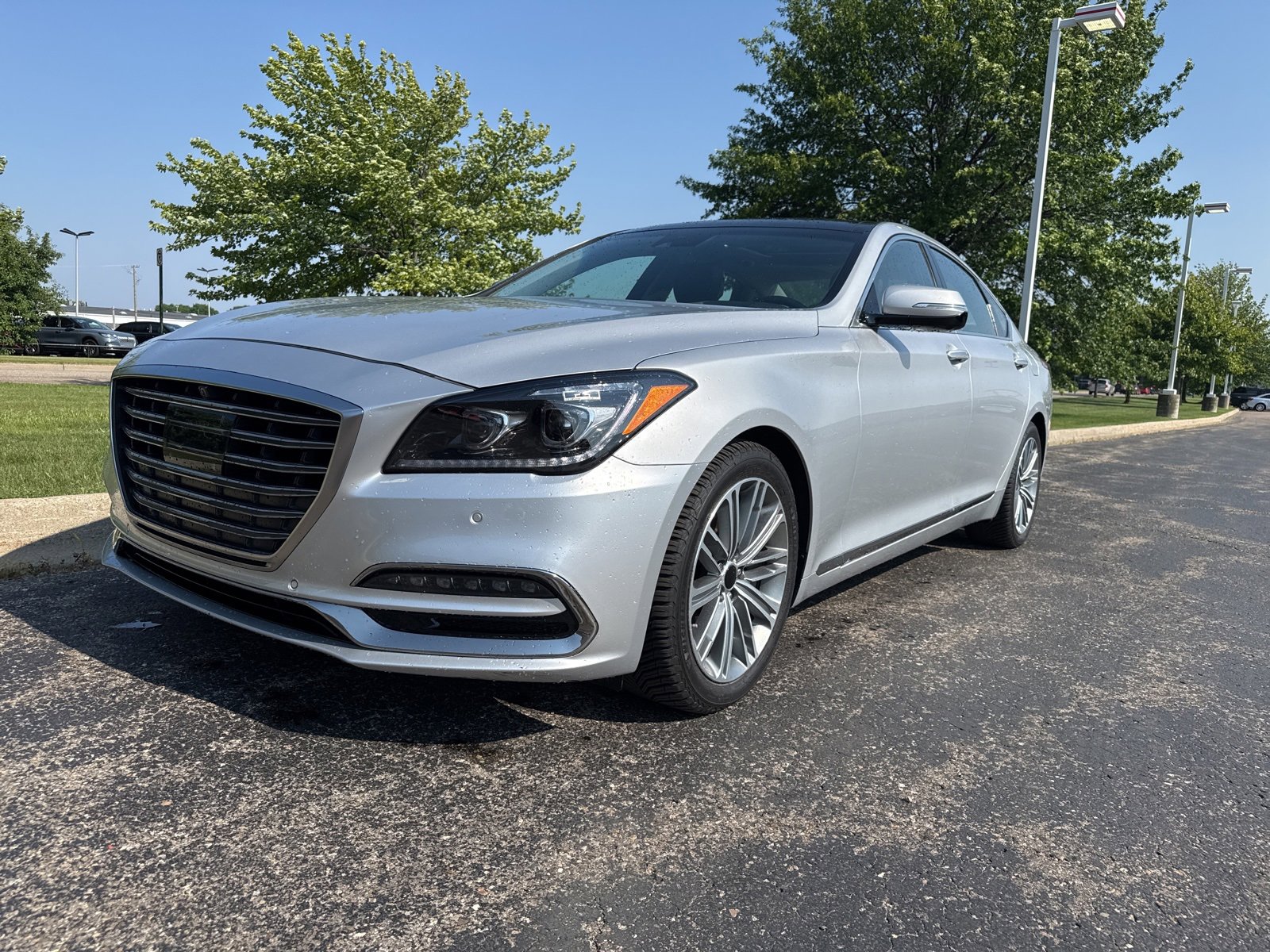 2018 Genesis G80 Ultimate Hero Image