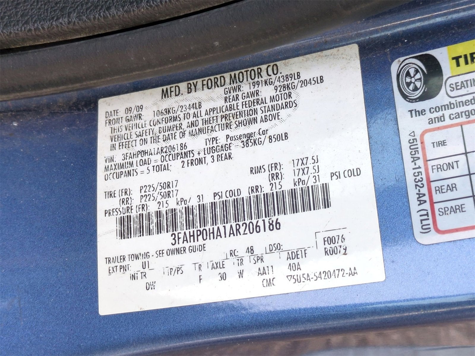 Thumbnail: 2010 Ford Fusion - 34