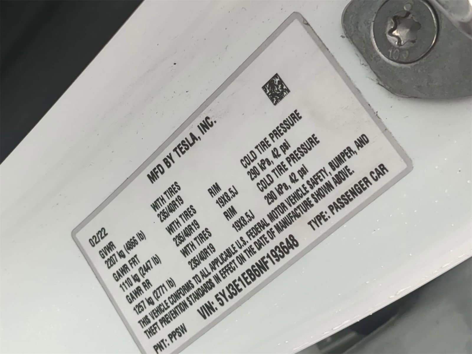 Thumbnail: 2022 Tesla Model 3 - 40