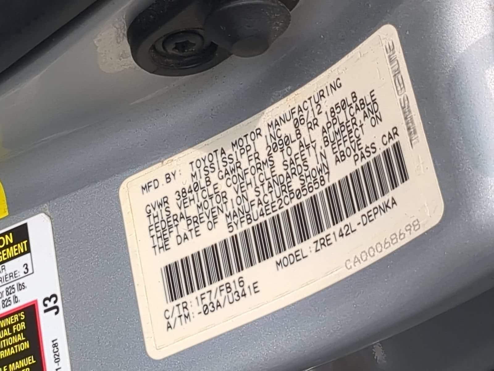 Thumbnail: 2012 Toyota Corolla - 32