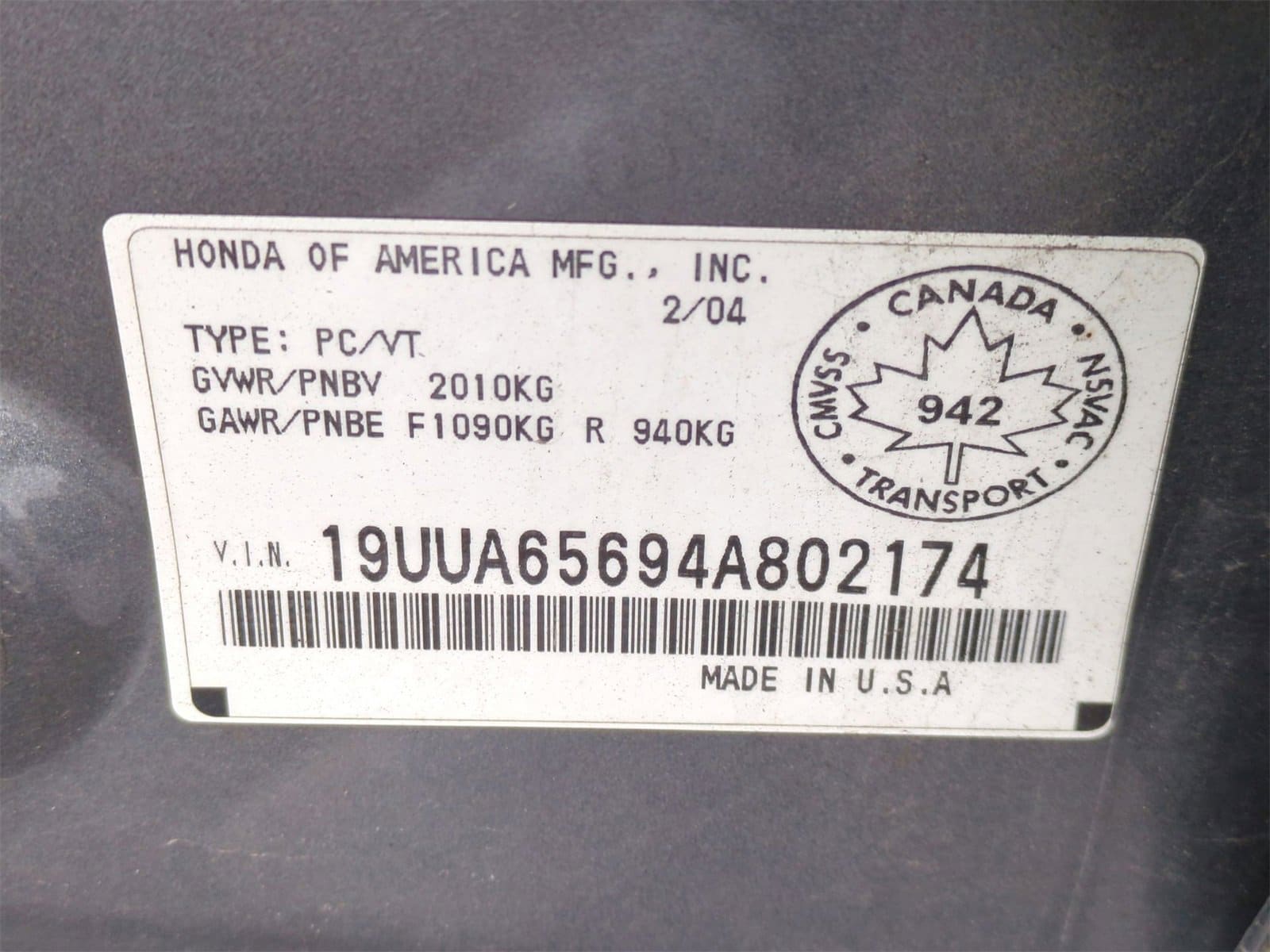 Thumbnail: 2004 Acura TL - 34