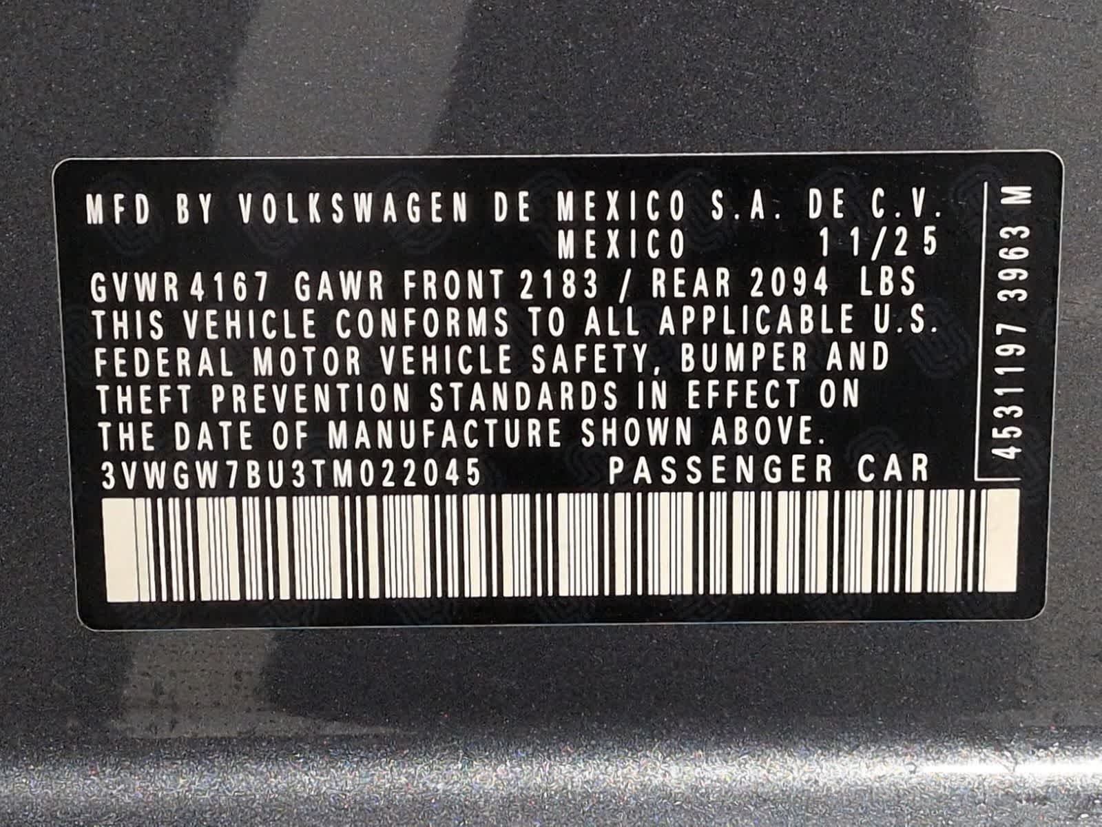 2026 Volkswagen Jetta SEL - Photo 38