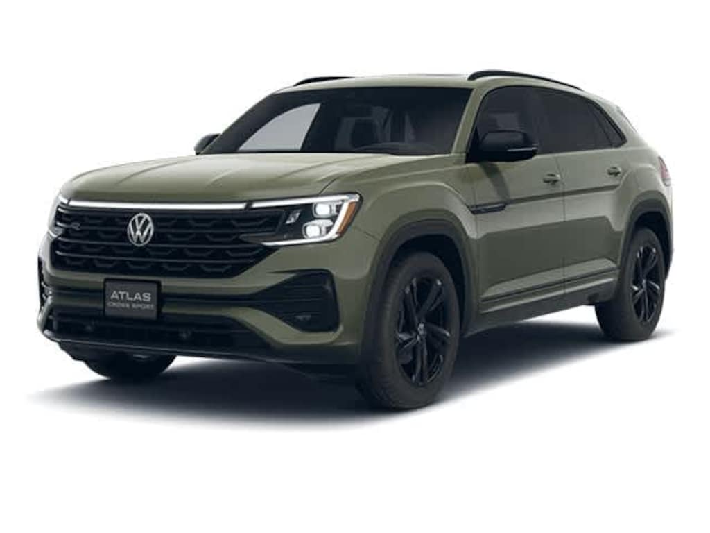 New 2026 Volkswagen Atlas Cross Sport 2.0T SEL R-Line Black SUV