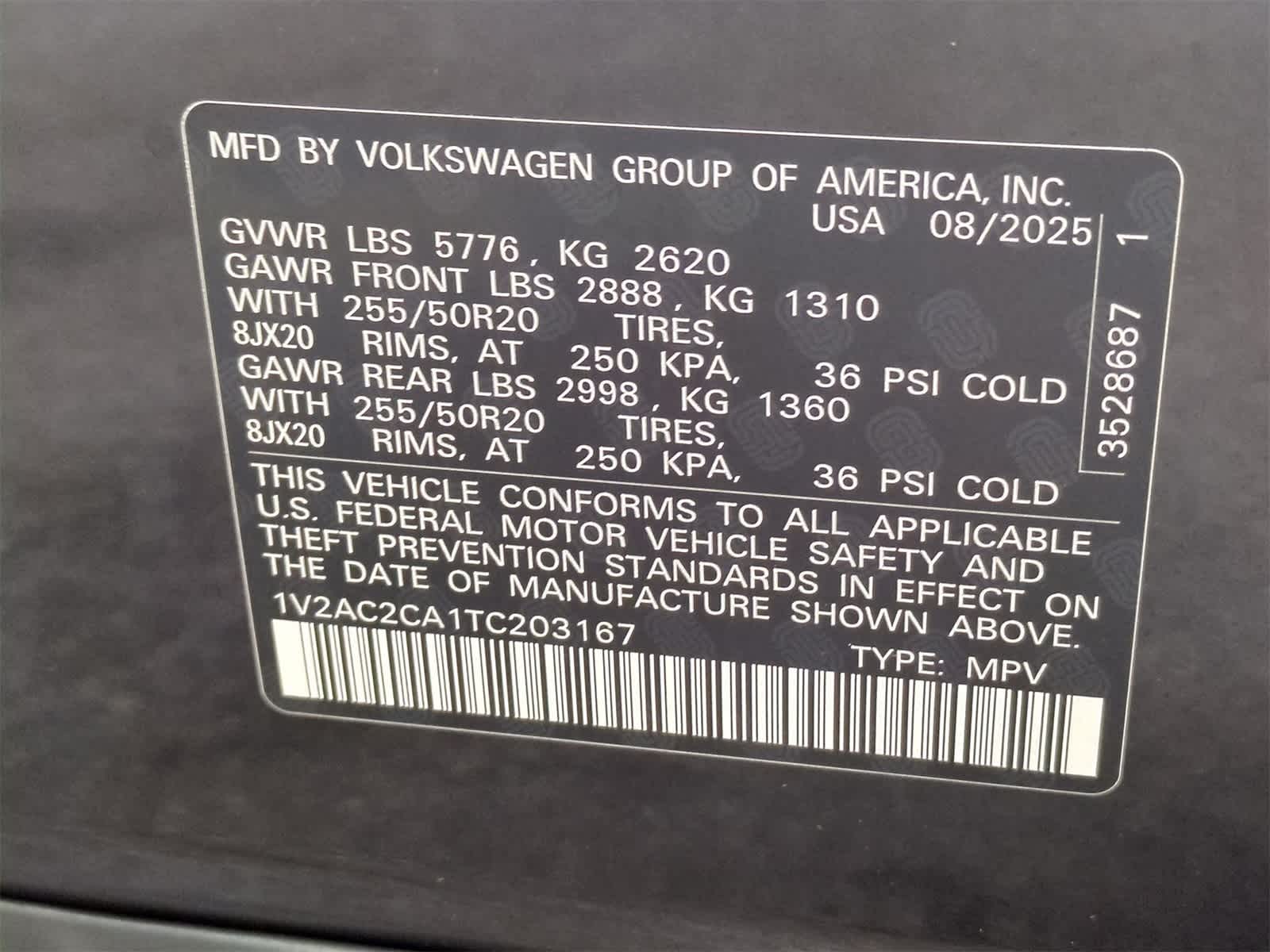 Thumbnail: 2026 Volkswagen Atlas - 37