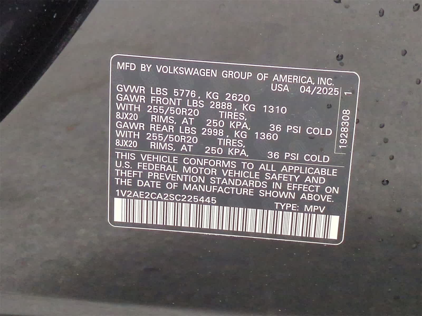 2025 Volkswagen Atlas SEL 38