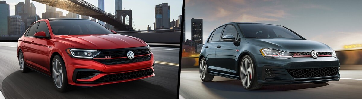 2019 Volkswagen Jetta GLI vs 2019 Volkswagen Golf GTI